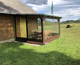Skaidrūs-permatomi tentai terasoms! Tentų gamyba ir remontas / Permatomi tentai terasoms ir pavėsinėms / Darbų pavyzdys ID 2930645