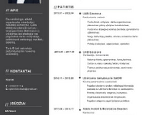Cv, Linkedin per 1 dieną. Apmokėjimas po darbo atlikimo / Greta Narkutė / Darbų pavyzdys ID 2936777