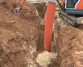 Vandentiekio, Nuotekų tinklų įrengimas / Robverta / Darbų pavyzdys ID 544389