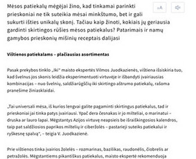 Komunikacijos konsultantė ir Tekstų kūrėja (10+ m. patirtis) / Laura Vokietaitė / Darbų pavyzdys ID 2938143