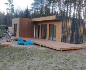 Karkasiniai ir moduliniai namai, terasos, pirtys / MB "Meistro Idėja" / Darbų pavyzdys ID 2939209
