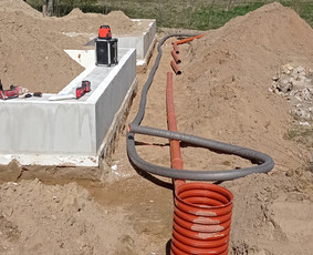 Drenažo įrengimas - Mini ekskavatorius nuoma, drenažo, lietaus nuotekų darbai - 1