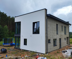 Stogų šiltinimas biria vata (35€/m³) - Fasadų, sienų šiltinimas - 2 Fasadų, sienų šiltinimas - Stogų šiltinimas biria vata (35€/m³) - 2
