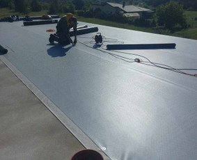Plokščių stogų dengimas Pvc Protan, Epdm / UAB CPM Construction / Darbų pavyzdys ID 2942759