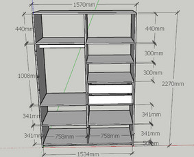 Korpusinių baldų projektavimas/3d vizualizacijos / BP design / Darbų pavyzdys ID 2943994
