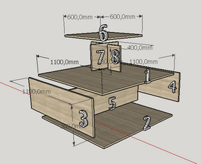 Korpusinių baldų projektavimas/3d vizualizacijos / BP design / Darbų pavyzdys ID 2944002
