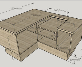 Korpusinių baldų projektavimas/3d vizualizacijos / BP design / Darbų pavyzdys ID 2944012