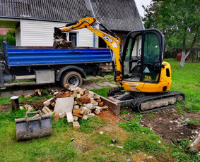 Apleistų sklypų tvarkymas, Šakų išvežimas/smulkinimas / Nuteka, MB / Darbų pavyzdys ID 2944068