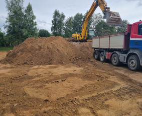 Smėlis , žvyras , skalda , kelių įrengimas - Gruntas, žemės - 1 Gruntas, žemės - Smėlis , žvyras , skalda , kelių įrengimas - 1