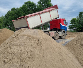 Skalda, smėlis, žvyras, juodžemis - Smėlis , žvyras , skalda , kelių įrengimas - 4