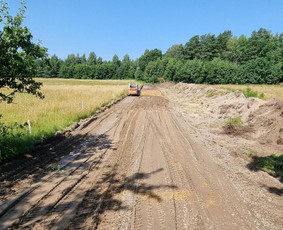 Smėlis , žvyras , skalda , kelių įrengimas / Arturas .  MB Girdenita / Darbų pavyzdys ID 2947550