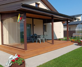 Terasų įrengimas stiklo konstrukcijos / Tomas / Darbų pavyzdys ID 2948612