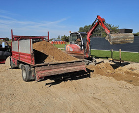 Statybos darbai - Eskavatorius 3.2t. Kasimo darbai. Biriu kroviniu - 4
