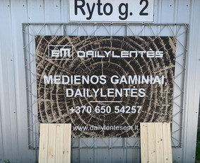 Dailylenčių gamyba struktūravimas sendinimas / Egidijus / Darbų pavyzdys ID 2955670