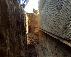 Inžinerinių tinklų įrengimas - Žemės kasimas, lyginimas / Bobcat nuoma / Ekskavatoriai - 1