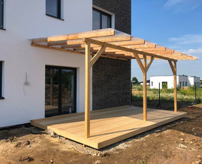 Stoginės, stoginių gamyba - Terasų montavimas - 1