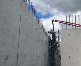 Tvoros pamatai, betonavimas - Pramoninis betonavimas - 1