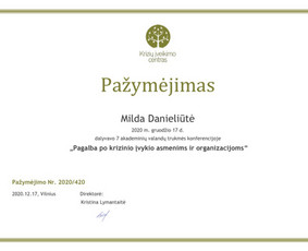 Individuali arba porų/šeimos psichoterapija ( nuotolinės ) / Geštalto psichoterapeutė Milda Songailienė / Darbų pavyzdys ID 2959190