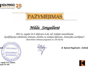 Individuali arba porų/šeimos psichoterapija ( nuotolinės ) / Geštalto psichoterapeutė Milda Songailienė / Darbų pavyzdys ID 2959224