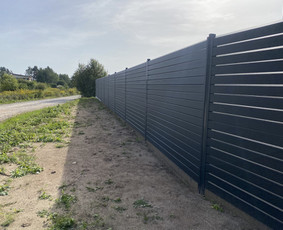 Tvorų, vartų/vartelių montavimas, Betonavimas - Metalinės tvoros - 2 Metalinės tvoros - Tvorų, vartų/vartelių montavimas, Betonavimas - 2