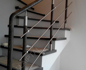 Laiptai, karkasai, laiptasijos, turėklai, pakopos, palangės / Jūsų laiptai / Darbų pavyzdys ID 2963820
