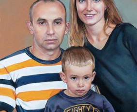Super realistiški portretai is nuotraukų. Paveikslai.kopijos / Anna Lopucha Vinauskienė / Darbų pavyzdys ID 2964716