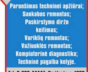 Skubi Tech. Pagalba Panevėžyje 24 H. - Techninė pagalba kelyje - 1 Techninė pagalba kelyje - Skubi Tech. Pagalba Panevėžyje 24 H. - 1