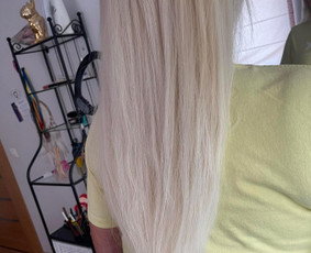 Plaukų garbanojimas - Plaukų priauginimas karštuoju būdu /korekcija - 2