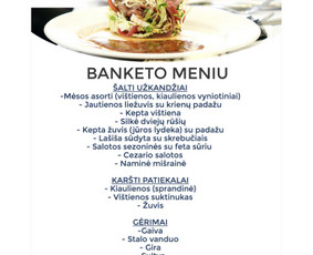 Restoranas Bet Kuriai Progai! / UAB "Sena skrynia" restoranas / Darbų pavyzdys ID 2968498
