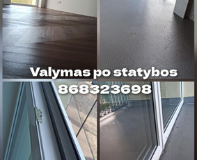 Valymas po statybos/renovacijos Vilnius