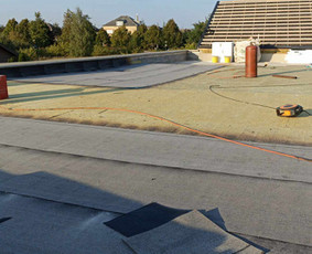 Lietaus nuvedimo sistemos - Plok&scaron;čių stogų darbai prilydoma ir epdm danga - 1