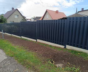 Tvorų ir automatinių vartų montavimas / Aurelijaus tvoros / Darbų pavyzdys ID 2983744