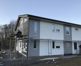 Karkasinių namų statyba. / Gediminas/Wood Wood / Darbų pavyzdys ID 2985996