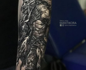 Realistinės tatuiruotės ir tattoo / Evaldas Nariunas / Darbų pavyzdys ID 556617