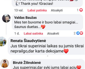 Muzikantai, atlikėjai, vedėjas / Aleksandras La & Rugilė / Darbų pavyzdys ID 2996960