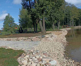 Šlaitų.pakrančių tvirtinimas-atraminės sinelės / GeoMax / Darbų pavyzdys ID 2998144