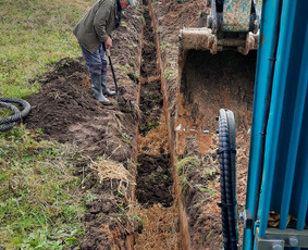 Melioracija - Žemės kasimo darbai. Mini ekskavatoriaus paslaugos. - 3