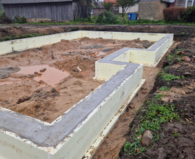 Pamatų įrengimo darbai - Gręžtiniai (poliniai) pamatai - 3 Gręžtiniai (poliniai) pamatai - Pamatų įrengimo darbai - 3