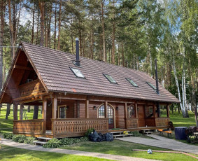 Medinių namų dažymas (Išskirtinės rekomendacijos) / Kunset namų dažymas / Darbų pavyzdys ID 3005572