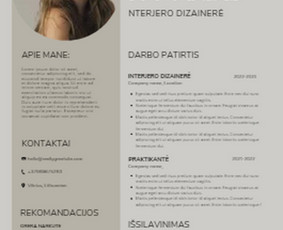 CV rašymas su konsultacija - Cv rašymo paslauga per 1d. Linkedin, Motyvaciniai laiškai - 3