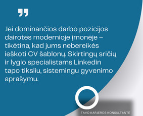 Cv, Linkedin per 1 dieną. Apmokėjimas po darbo atlikimo / Greta Narkutė / Darbų pavyzdys ID 3011814