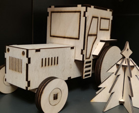 3D spausdinimas, lazerinis graviravimas, pjovimas / Boom Wood / Darbų pavyzdys ID 3012672