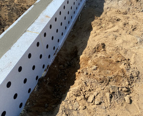 Poliniai pamatai ir betonavimo darbai - Juostiniai pamatai - 1 Juostiniai pamatai - Poliniai pamatai ir betonavimo darbai - 1