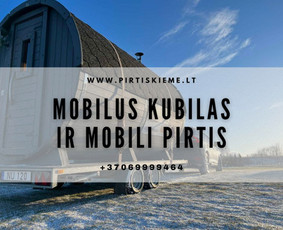 Mobili pirtis! Mobilus Kubilas! Nuoma Alytuje / Mobili pirtis! Mobilus Kubilas! / Darbų pavyzdys ID 3013548