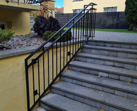 Laiptai, turėklai, vartai, švietuvai, metalo gaminiai. / metalo gaminiai / Darbų pavyzdys ID 3014074