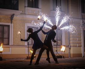 Led šviesos ir Lazerių šou / Ugnies teatras / Darbų pavyzdys ID 561325