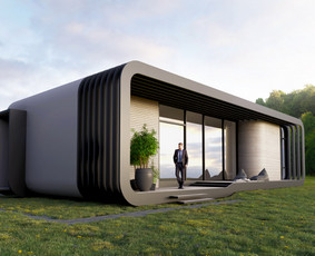 Modernių, išmanių karkasinių namų statyba / Rise Tito House / Darbų pavyzdys ID 3015336