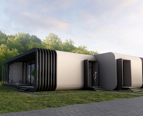 Modernių, išmanių karkasinių namų statyba / Rise Tito House / Darbų pavyzdys ID 3015338