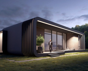 Modernių, išmanių karkasinių namų statyba / Rise Tito House / Darbų pavyzdys ID 3015340