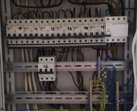 Elektros instaliacijos darbai. Gedimų, klaidų, šalinimas. - Nuotėkio relės pajungimas - 1 Nuotėkio relės pajungimas - Elektros instaliacijos darbai. Gedimų, klaidų, šalinimas. - 1
